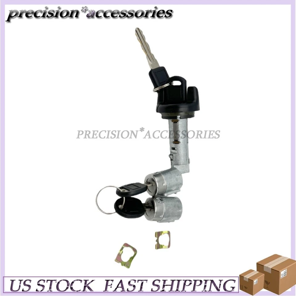 Juego de cilindros de encendido y bloqueo de puerta para Chevy K1500 1995-1997, K2500 Suburban Foto 4 de 4