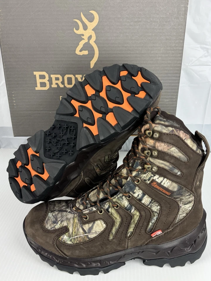 Browning Waterproof 400G Insulated Hunting Boots, Mossy Oak | Men's 8R NEW - Image 3 of 4
