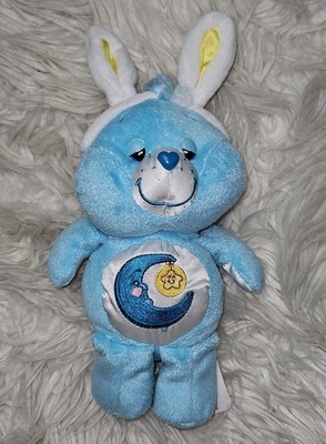 2004 BEDTIME CARE BEAR SPECIAL EDITION DAZZLE BRIGHT EASTER BUNNY EARS