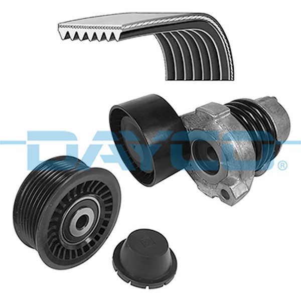Keilrippenriemensatz KPV390 FüR K9A Megane Dacia Captur KZ0 Nissan J11 Qashqai 4-image