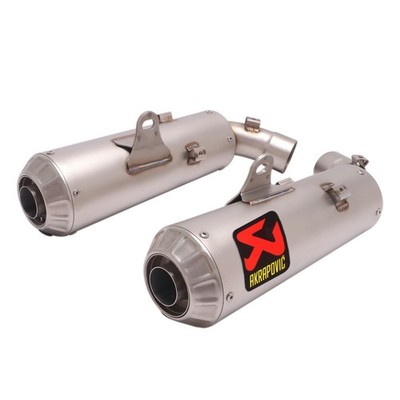 For Ducati Hypermotard 950/950 SP 2019-2021 Exhaust Tips 2 Slip-on Muffler Pipe