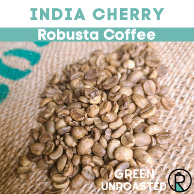 India Cherry A Robusta Coffee Beans - Unroasted - Green