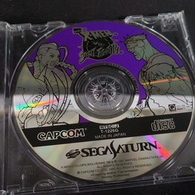X-MEN vs Street Fighter Sega Saturn 4MB RAM Cartridge Bundle Capcom Japan