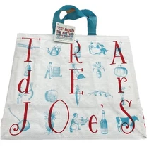 Trader Joe’s Hold The Bottles  Grocery Tote Bag Reusable NWT 🔥🍾