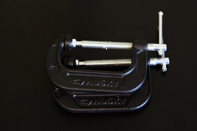 #ad 2 Husky 2quot; Cast Steel C Clamps $5.00