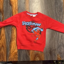Red Spider-Man Pull Over  Sweats Set 4T