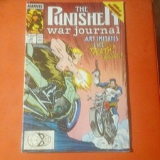 Marvel The Punisher War Journal #12 Punisher Bushwacker Copper Age Comic 1989