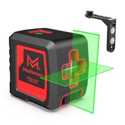 Self-Leveling Laser Level, 100Ft Green Cross Line Rotary Laser Tool - 4 LL-T3