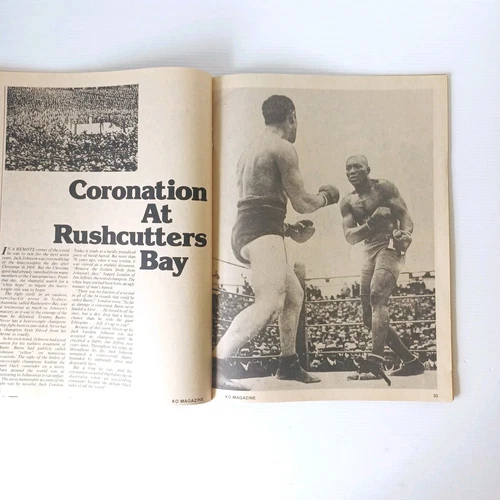 KO Magazine October 1980 Gerry Cooney Cover  - Picture 6 of 7