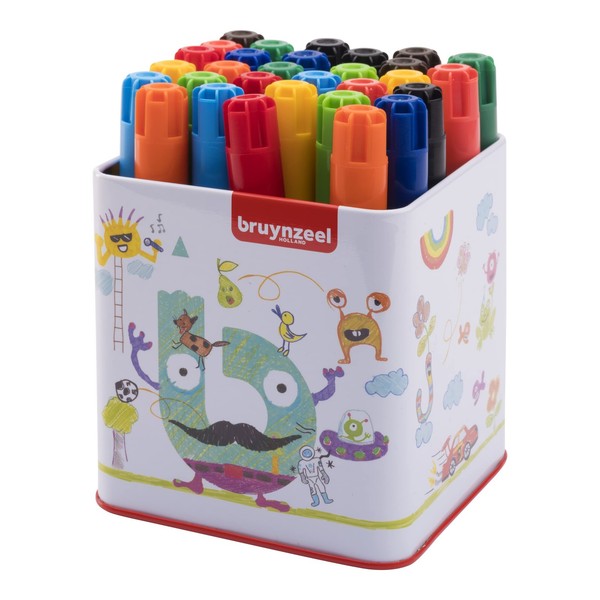 Bruynzeel - Bruynzeel Dikke Viltstiften In Koker 30St. (Us Import)-image