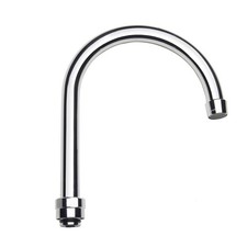 Krowne 21428L 6" Universal Swivel Gooseneck Spout AB1953 Compliant