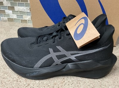 Asics Novablast 6 Sneakers Mens Size 13 Black Shoes 1011C243-002 Mesh New