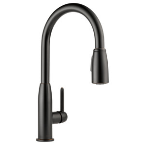 Peerless Tunbridge: Single Handle Kitche Oil Rubbed Bronze-Certified Refurbished
