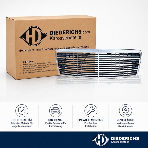 KÜHlergitter Diederichs 1645040 FÜR Mercedes KÜHlergrill Frontgrill-image
