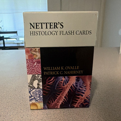Netter's Histology Flash Cards by Ovalle & Nahirney (Saunders) English