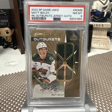 2022-23 SP Game Used Rookie Outbursts boldy RC JERSEY AUTO ROOKIEPATCH AUTO POP1