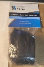 Seat Belt Extender Pros Airplane Seat Extender Type A 7-24 Seatbelt With Bag