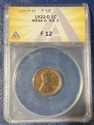 1922-D Weak D Die 3 Lincoln Cent