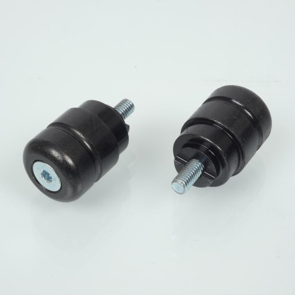 Embout de guidon aluminium noir RMS pour moto et scooter Honda