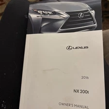 2016 Lexus NX 200T Owners Manual User Guide