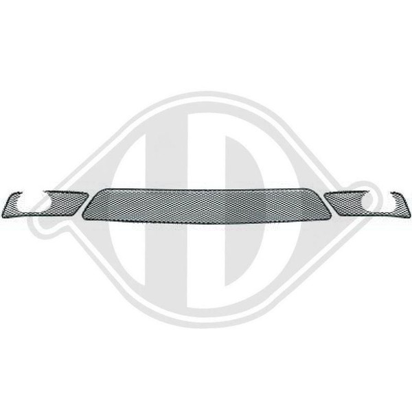 LüFtungsgitter StoßFäNger Diederichs ZUB00070 Hd Tuning FüR Vorne-image