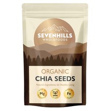 Organic Chia Seeds 1kg Source of Omega 3 Protein Fibre