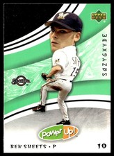 2004 Upper Deck Power Up Ben Sheets Milwaukee Brewers #82