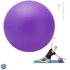 Small Pilates Ball 9 Inch Small Exercise Ball Mini Workout Yoga Balls for Gym...