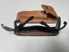 Flexcut Carving Jack Pocket Knife JKN91 Six Blades USA W/Sheath Wood Look Handle