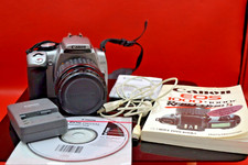 Canon EOS Rebel XT 8MP DSLR w/ Battery/A, 35-105mm Lens