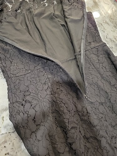 Merokeety, black dress with beautiful lace Sleeveless size S NWT - Picture 10 of 12