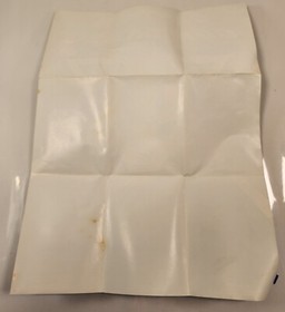 Captain Commando Capcom 1986 Nintendo NES Fold Out Poster CAP-NES-US Vintage