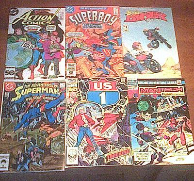 Lot of SIX VINTAGE COMIC BOOKS FIRST Issue COLLECTOR'S Edition of ...