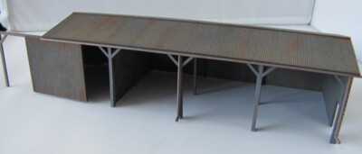 Trackside Models  - HO Scale Laser Cut ''Tony's Shed'' - SM1035