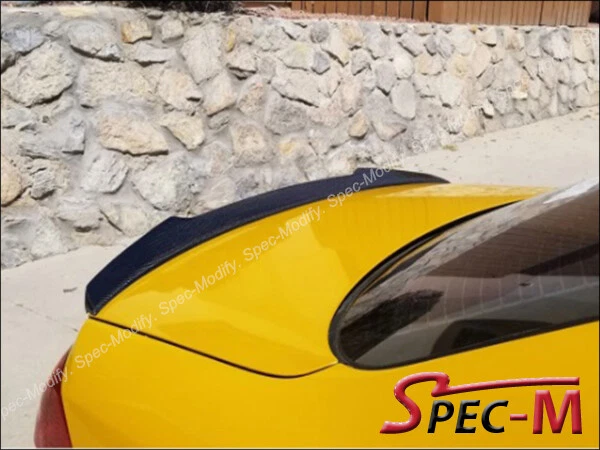 DP Style Carbon Fiber Trunk Spoiler For 03-10 W211 E350 E500 E550 E63 AMG 4Dr - Image 2 of 3