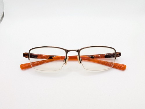 Nike Eyeglasses Frames Only, NIKE 8078 216, 50-18-140, Orange