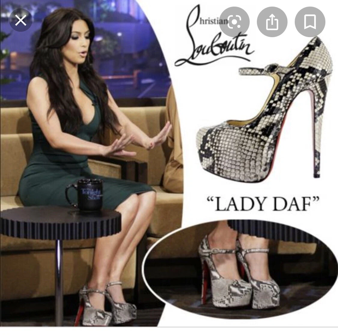 Louboutin clearance lady daf