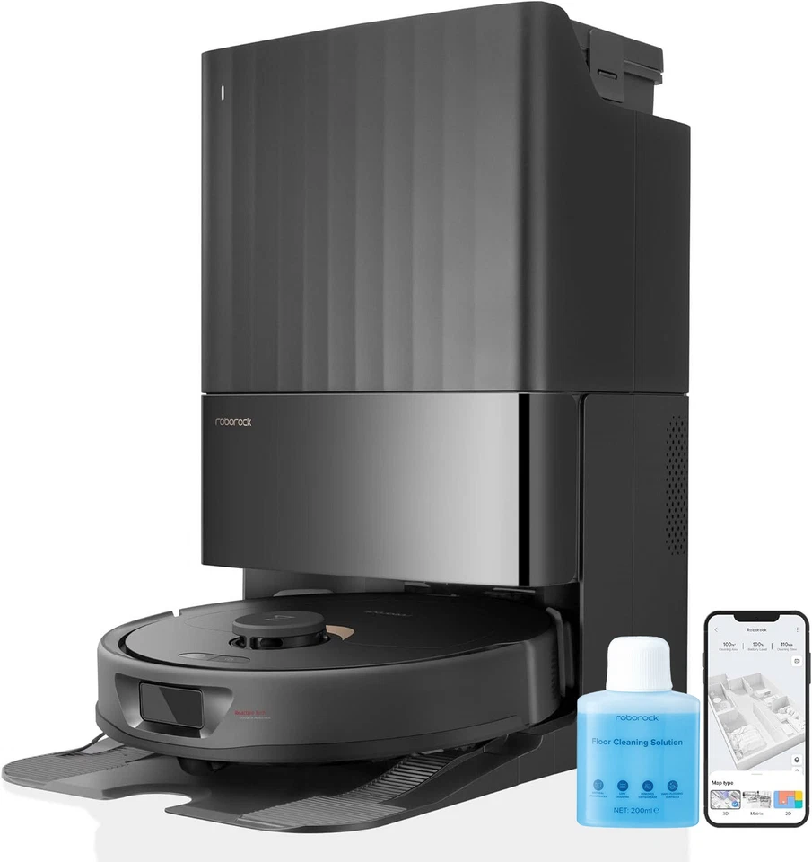 Roborock Qrevo Pro Saugroboter mit Wischfunktion Absaugstation,FlexiArm,7000Pa