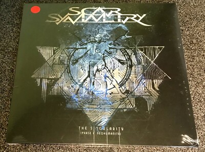 SCAR SYMMETRY-THE SINGULARITY-PHASE 1-RED VINYL LP-LIMITED TO 100-NEW & SEALED