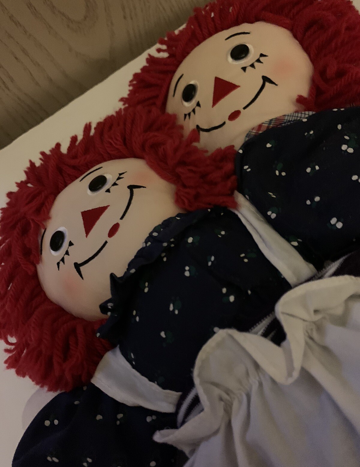 Raggedy Ann & Andy Dolls. Applause Hasbro Item # 16707
