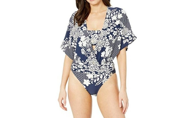vince camuto sheer kimono