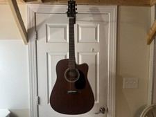 Mitchell T231ce Mahogany Dreadnought Acoustic Electric Cutaway Guitar