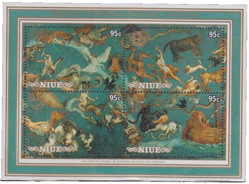 Space Niuean Stamps (1974-Now)