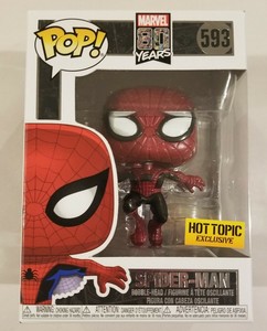 spiderman hot topic exclusive pop
