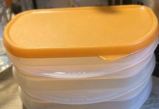 Tupperware Aufschnitt Frischekabinett Kühlschrank 2x 300ml Stapelbox