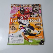 Sports Illustrated Magazine Denver Broncos NFL Week 4 October 2009