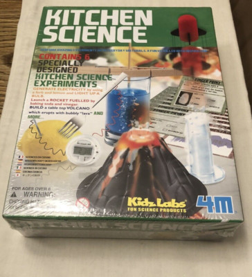 Kitchen Science Kit - DIY Chemistry Experiment Lab Stem Toys Kids Teens Gift