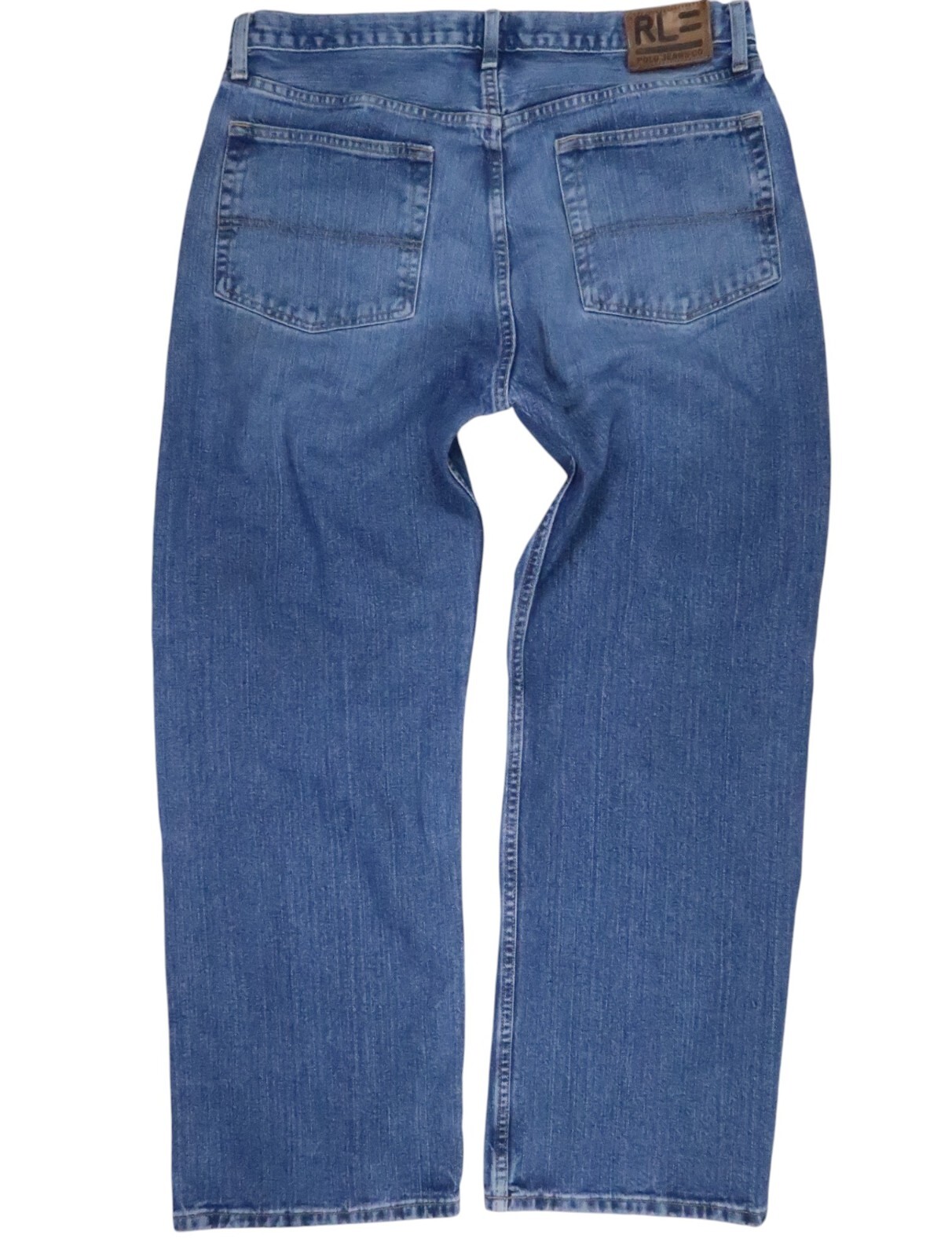 POLO JEANS CO Ralph Lauren loose woodrow 36 x 30 baggy fit vintage 90s y2k blue