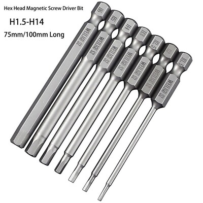 Hex Key Allen Bit Set Quick Change Connect impact Driver Power