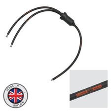 eLumen8 moulded 3Ph Y Split 0.5m Tails – 2.5mm 5C to 2 x 5C Bare Ends